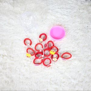 12pcs Handmade Christmas Hair Ties
